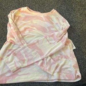 Pink army long sleeve